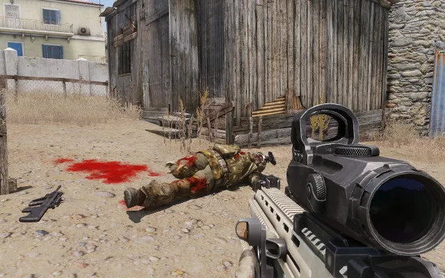 ACE Blood in game