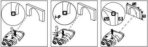 Measuring Horizontal and vertical distance between two points